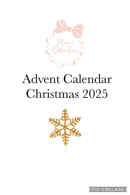 Pre Order Advent Calendar Christmas 2025