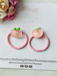 Peach Hair Bobbles