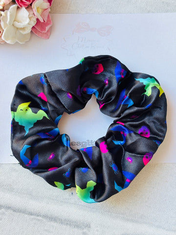 Colourful Ghosts Scrunchie