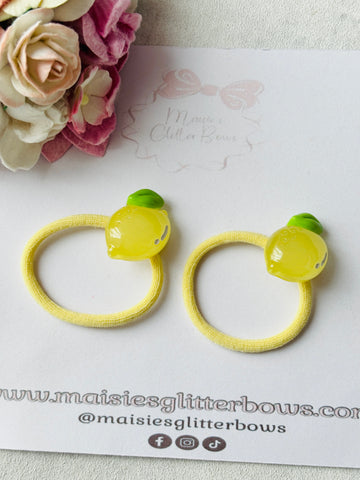 Lemon Hair Bobbles