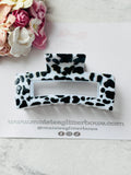 Cow Print Claw Clip