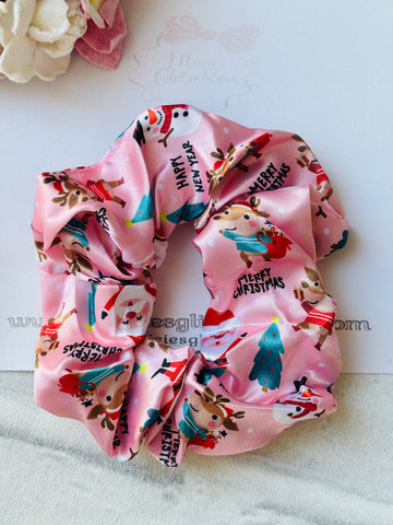 Merry Christmas, Happy Holidays Scrunchie