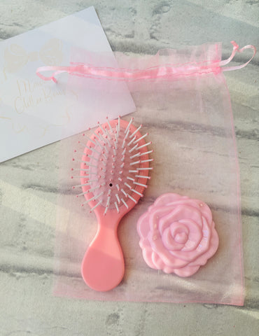 Mini Brush & Mirror Set