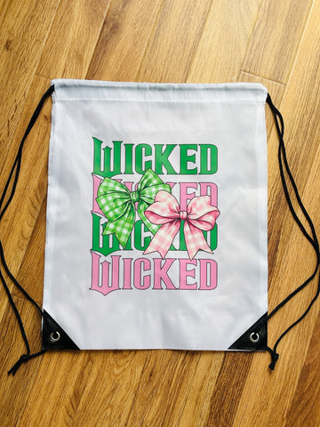Wicked Drawstring Bag, Style 2