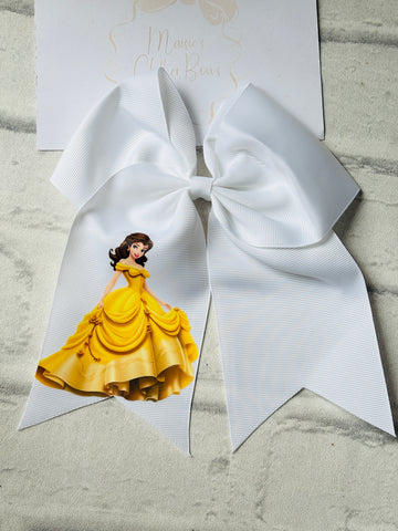 Belle Ribbon Ponytail Bow