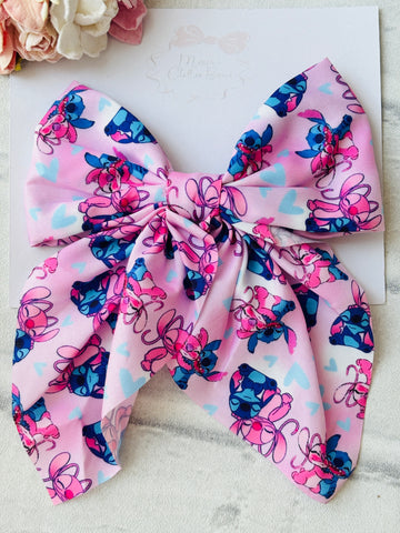Angel & Stitch Bow