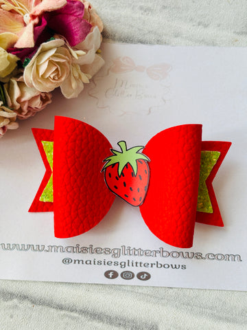 Strawberry Bow
