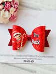 Elf I’m Back Bow