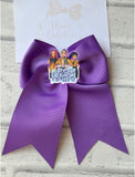 Pre Order ✨Purple Ribbon Ponytail K Pop Demon Hunters Bow (please read the description)