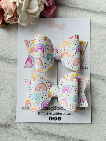 Small Rainbow Bows