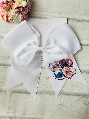Stitch Ponytail Bow, Style 3
