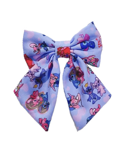 Stitch & Angel Bow