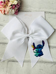 Stitch Ponytail Bow, Style 4
