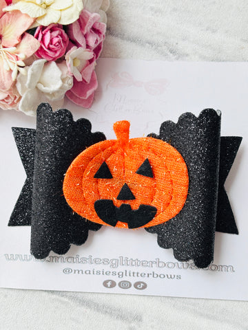 Large Pumpkin Bow