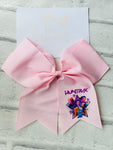Huntrix Light Pink Ribbon Ponytail Bow