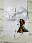 Merida Ribbon Ponytail Bow