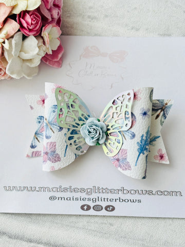 Iridescent Butterfly Bow