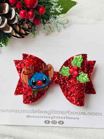 Reindeer Stitch Bow