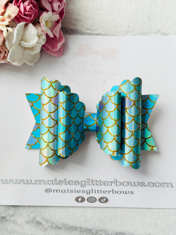 Holographic Mermaid Scales Bow
