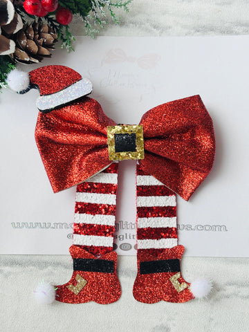 Santa Bow, Style 1