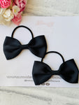 Black Ribbon Bow Bobbles