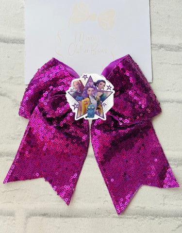 Pre Order ✨ K Pop Demon Hunters Sequin Ponytail Bow