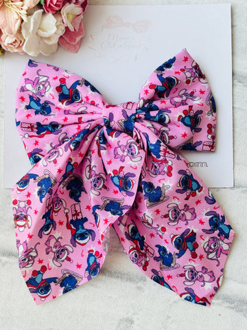 Christmas Stitch & Angel Bow