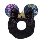 Gold Magical Castle Ears Scrunchie