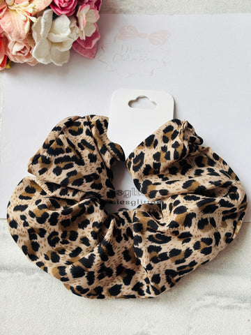 Leopard Print Scrunchie, Style 2