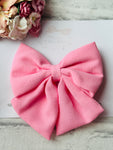Pink Fabric Bow
