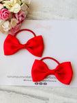 Red Ribbon Bow Bobbles